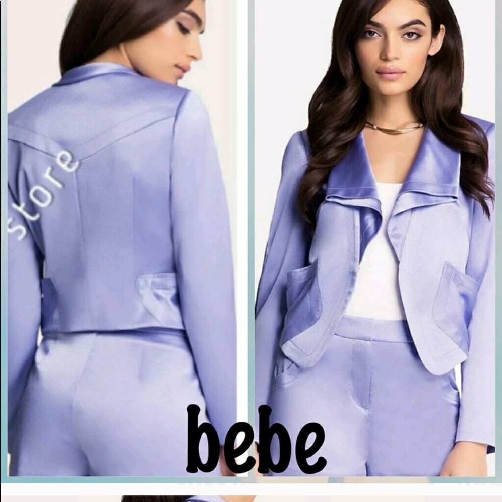 Bebe blue blazer